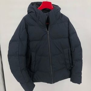 Coats | Uniqlo Navy Blue Puffer Coat 
